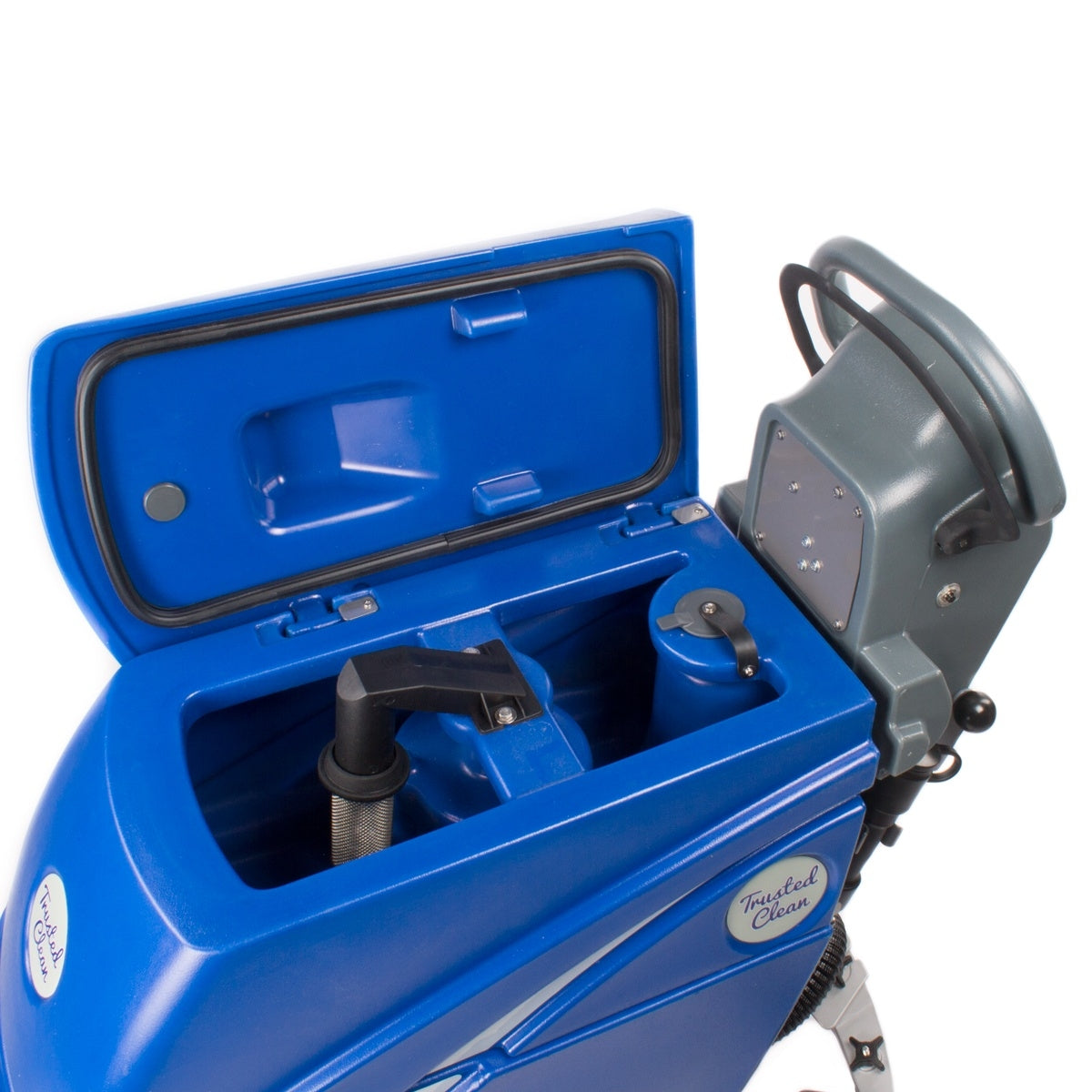 Trusted Clean Dura 18HD Cord Electric 18" Automatic Floor Scrubber w/ Brush â€” 9 Gallons — gallery image 4