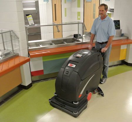 Viper Fang 28T Walk Behind Automatic Floor Scrubber w/ Pad Drivers