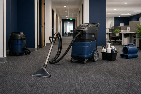 Carpet Extractor Packages — commercial cleaning package photo