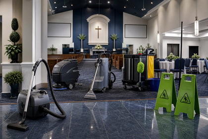 Churches facility cleaning package