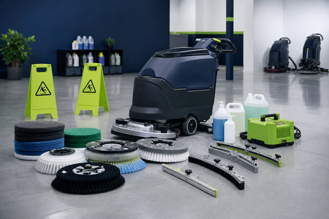 Floor Scrubber Packages — commercial cleaning package photo