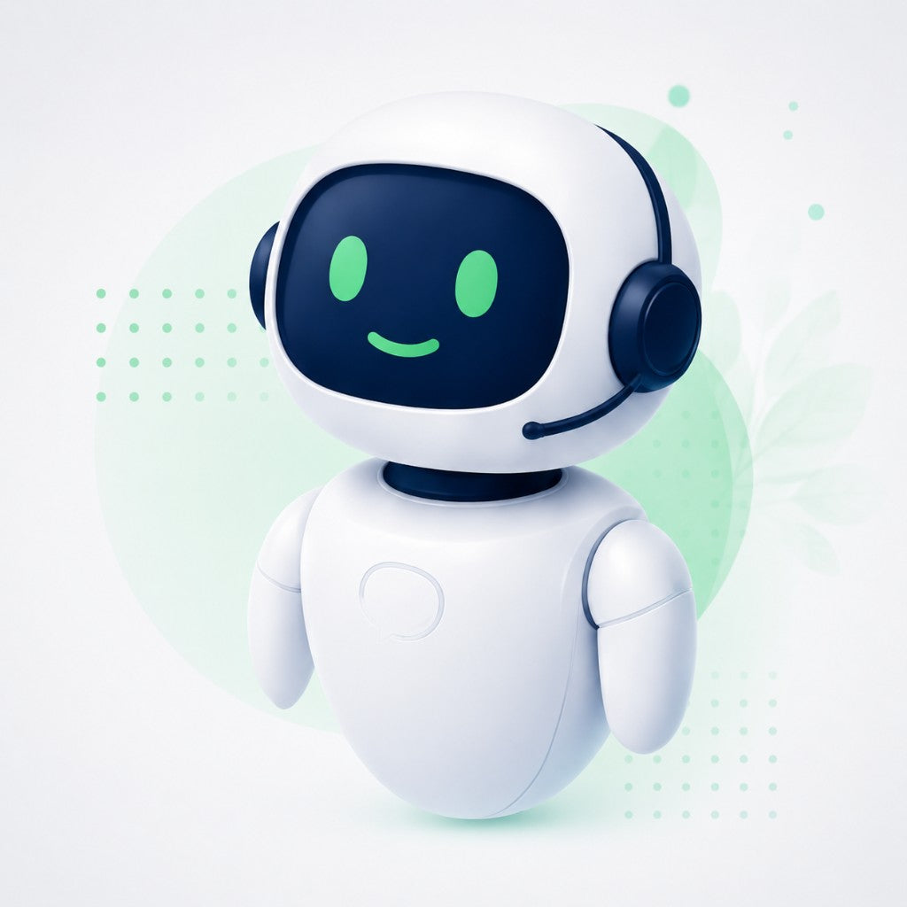 Illustration of the AI Equipment Advisor chat experience
