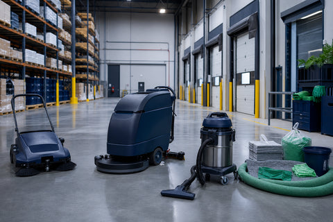 Warehouse Cleaning Packages — commercial cleaning package photo